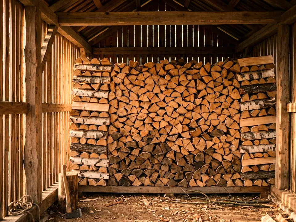 Круговая поленница holzhausen, Петушки, улица Лесная, 10